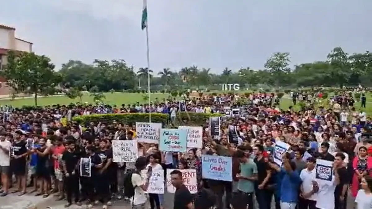 iit-guwahati-student-death-bimlesh-kumar-b-tech-third-year-iitg-protests-saumya-fourth-suicide-on-campus-news